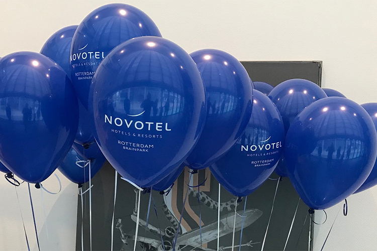 33cm Ballon Night Blue Novotel