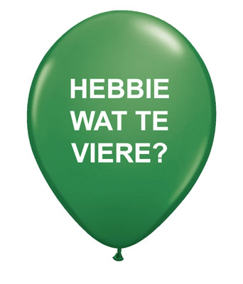 Hebbie wat te viere?