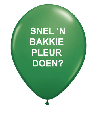 Snel 'n bakkie pleur doen?